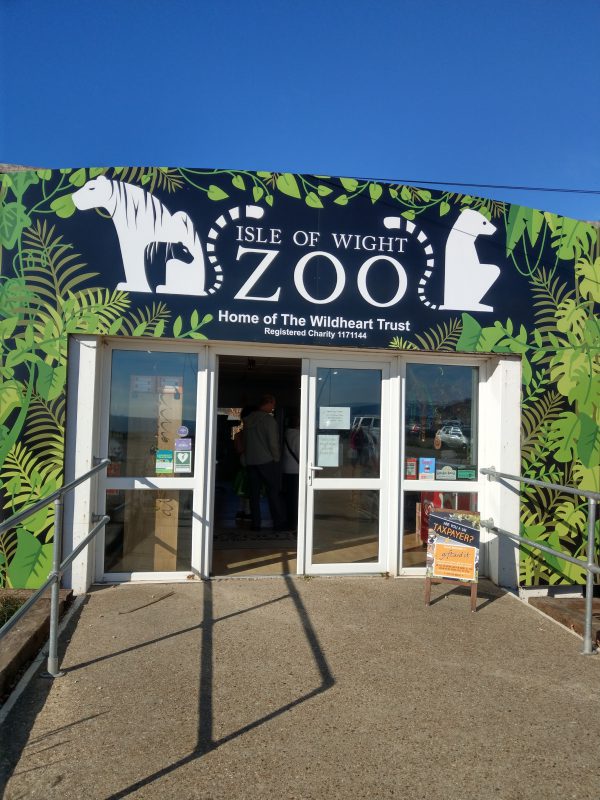 IOW Zoo entrance